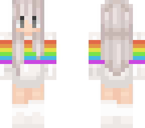 rainbow girl    ( g a y    pride)     sweatshirt