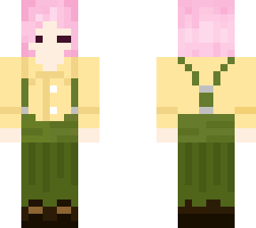hobbit girl with green skirt