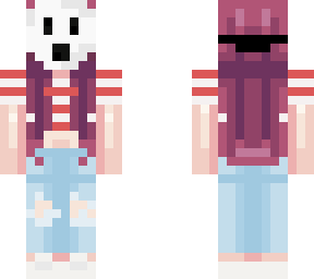 masked girl