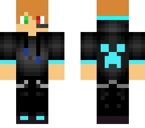 neon creeper gamer boy