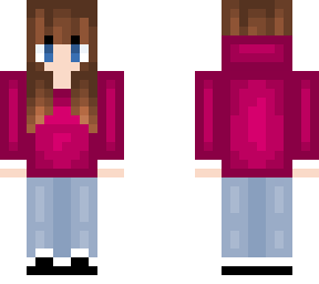 cute girl w/ hoodie