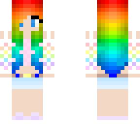 rainbow girl