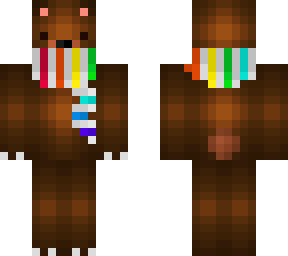 bear with scarf