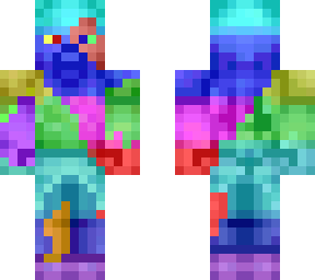 Glitch Steve Minecraft Skin