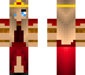 queen, fixed crown.