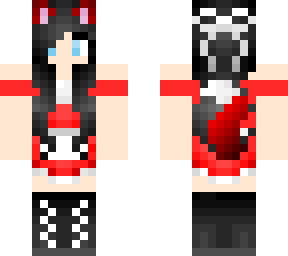 red cat maid