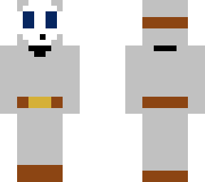 silver shy guy