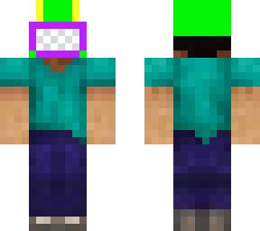 the mask!(on steve)