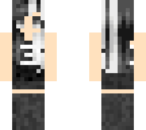 black and white outfit