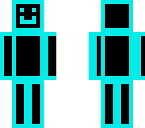 blue & red glow stick men!