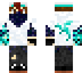blue boy with dragon on back