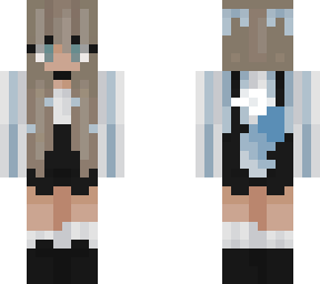 blue wolf girl