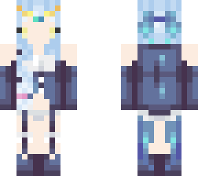chibi water girl