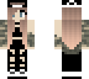 cute camo girl