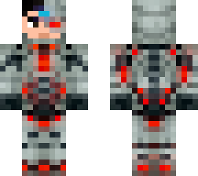 cyborg  skin colour white