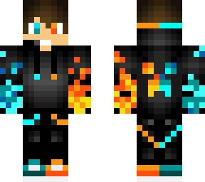 gaming boy flame and water