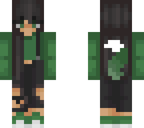 green wolf girl