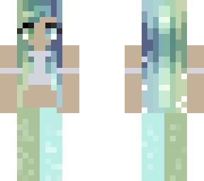minty mermaid (sea hair base by kaxiva)