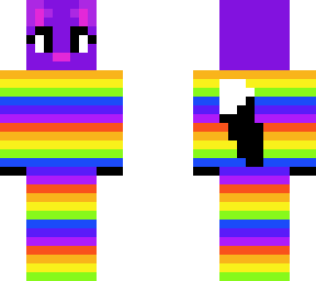 rainbow galaxy girl's cat