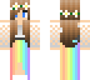 rainbow skirt