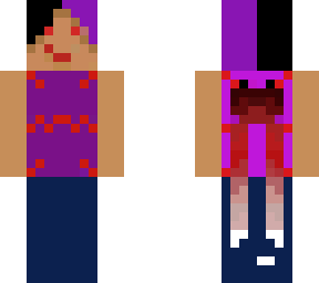 red winged girl edit