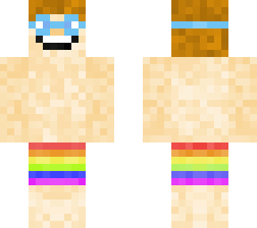swimsuit asher (blue guy )
