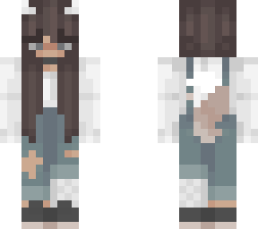 white/beige wolf girl