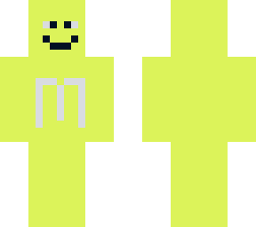 yellow m&m