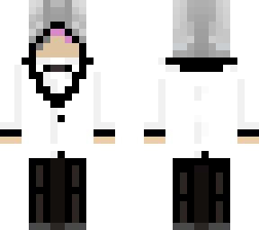 ayperos in a hooded tux (removable hood)