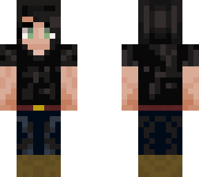 black t-shirt girl