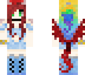bunny rainbow demon