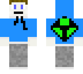 generic blue sweatshirt