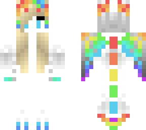 rainbow dragon gilr princess of dragon's