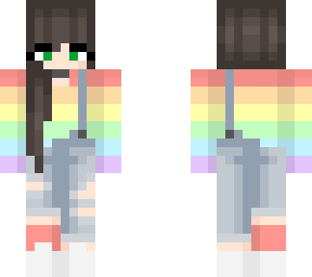 rainbow girl