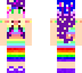 rainbow girl