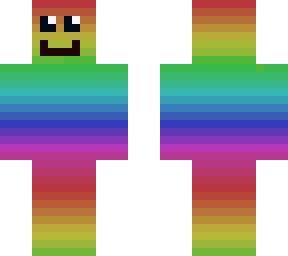 rainbow skin