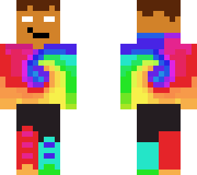 rainbow skin
