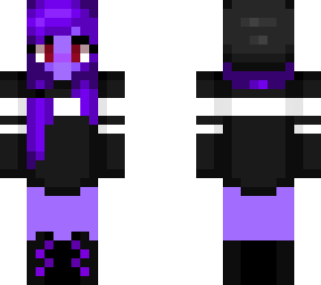 violet in a cute outfit