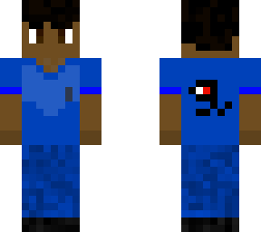 blue shirt kid