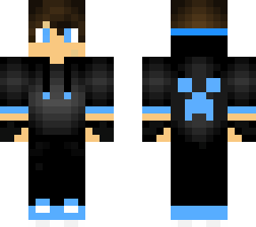 blue super creeper guy