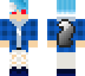 blue wolf boy