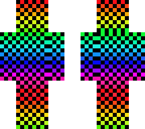 checkard rainbow