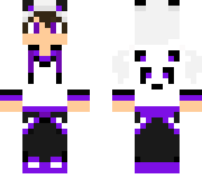 purple panda boy (haircut?)