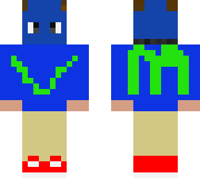super boy with and without outer layer