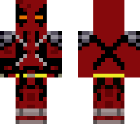 deadpool orange eyes