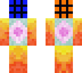 flaming ender-rubix cube