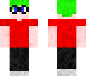 green haired gamer