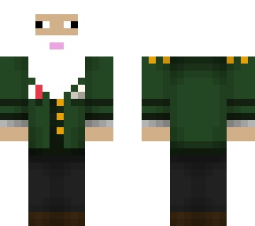 sheep in uniform and beard