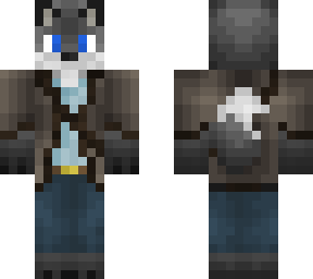 silver foxo with clothes 1 edit