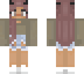 demon hoodie girl